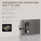 16 Key Lock Box Smart Key Organier Cabinet with Keypad & App for Office