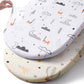 Stretch Fitted Bassinet Sheet Set BROLEX 2 Pack Cradle Sheets for Bassinet Pad (2 Count)