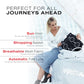 Pockit Air All Terrain Ultra Compact Lightweight Travel Stroller with Breathable Fabric in Velvet Black