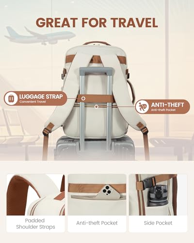 50L Travel Backpack Flight Approved Carry on Backpack