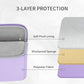 RAINYEAR 13.3 Inch Laptop Sleeve Padded Case Cover with Pocket