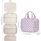 Hanging Toiletry Bag for Women Travel Makeup Bag Organizer Toiletries Bag for Travel Size Essentials Accessories Cosmetics