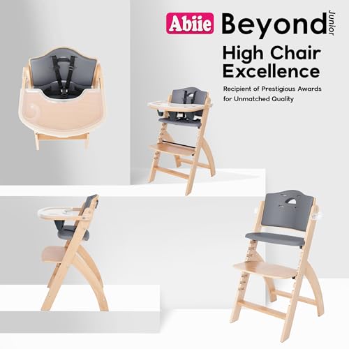 Beyond Junior Convertible Wooden High Chair with Removable Tray