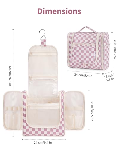 Large Hanging Travel Toiletry Bag for Women