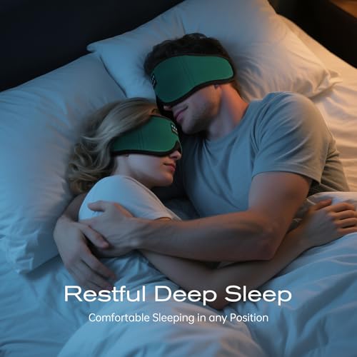 3D Sleep Mask with Bluetooth Headphones