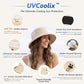 UVCoolix UPF 50+ Wide Brim Ponytail Sun Hat