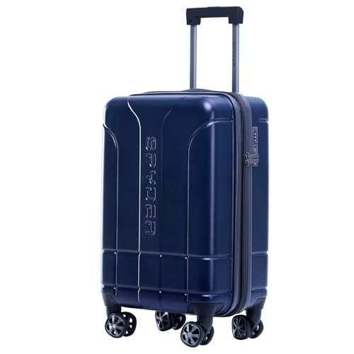 Carve 20 Inch Carry On Expandable Hardside Upright Suitcase with 360° Spinner Wheels