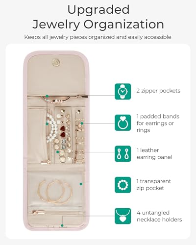 Travel Jewelry Organizer Case (7.04 Ounce)