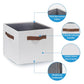 Large Fabric Storage Bins with 3 Handles