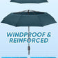 Windproof Travel Umbrellas for Rain and Sun