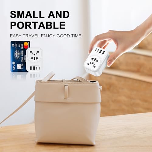 World to US Canada Travel Plug Adapter