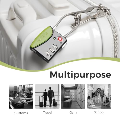 TSA Approved Travel Luggage Locks