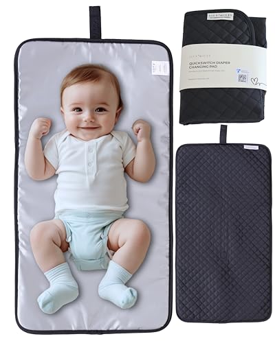 Diaper Changing Pad Portable with Magnetic Latches