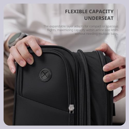 Underseat Carry On Luggage with Wheels