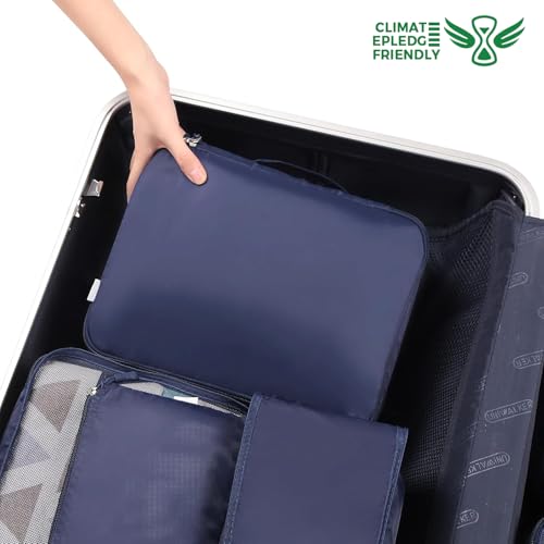 8 Set Packing Cubes Luggage Packing Organizers for Travel Accessories