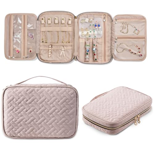 Travel Jewelry Organizer Case
