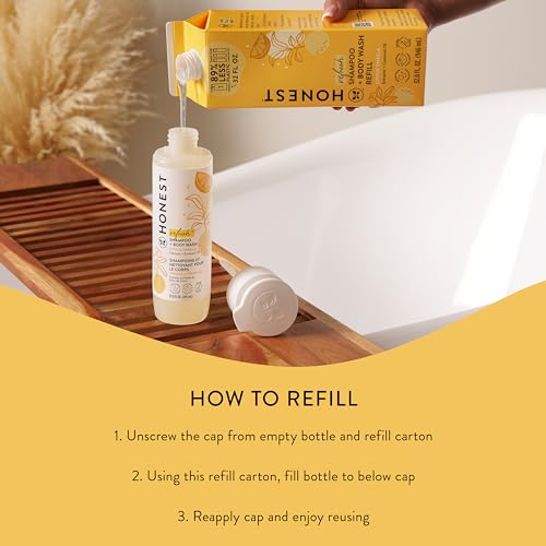 Shampoo Body Wash Refill Carton (32 Fl Oz)