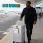 Super Large Aluminum Frame Checked Zipperless Luggage