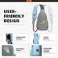 Sling Bag RFID Crossbody Sling Backpack Cross Body Shoulder Bag Travel Hiking Daypack for Women Men