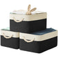 15.7" x 12" Wide & Low Fabric Storage Bin (3 Count)