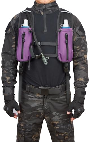 Insulated Hydration Pack Hiking Water Backpack Running Vest with 3L TPU Bladder Bag for Marathon Cycling Men