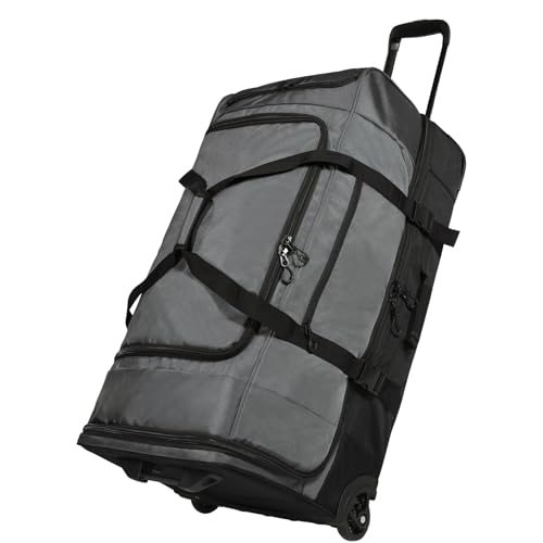 30" Large Rolling Travel Duffle Bag with Wheels and Handle