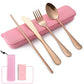 Travel Utensils Set Stainless Steel with Carrying Case