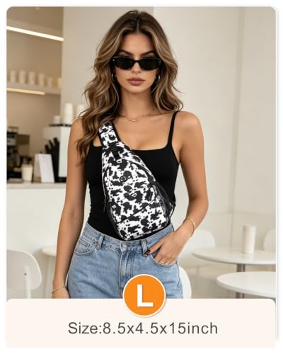 Crossbody Bags for Women Men Trendy Sling Bag Backpack Chest Bag