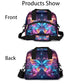 Galaxy Butterfly Insulated Lunch Bag for Women Girl Reusable Lunch Tote Box With Shoulder Strap Lightweight Thermal Cooler Meal Prep Bag for Work School Office Picnic (print 17)