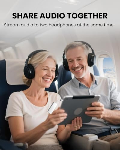 Relay Airplane Bluetooth Adapter for 2 AirPods or Headphones (5.2911 Ounce)