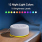 Sound Machine Night Light White Noise Brown Noise Machine 30 Non Looping Sounds 12 Lights 5 Timers 36 Adjustable Volume Memory Function Sleep Sounds Machine for Baby Kids Adult & Home Office Travel