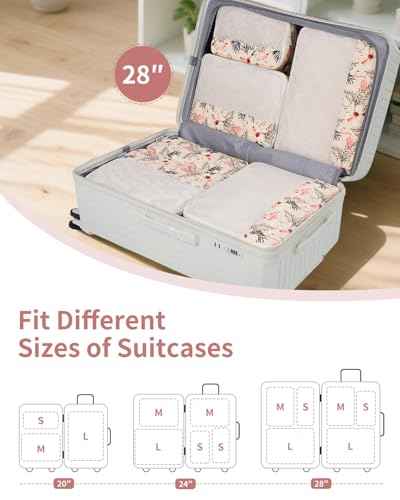 7 Set Packing Cubes for Travel