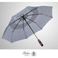 Folding Umbrella Real Wood Handle Cypress Leaves Plum