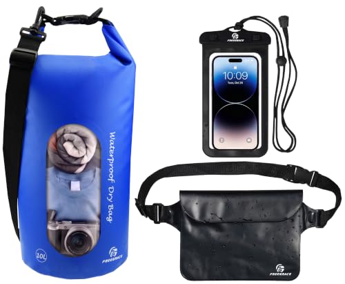 Waterproof Dry Bag with Double Zip (3 Count)