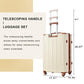 Suitcases With Wheels Hardside Luggage Sets 3 Piece