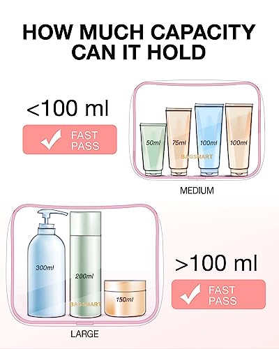 Clear Toiletry Bag 2 (2 Count)