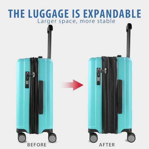 Carry On Luggage Suitcase Rolling Luggage