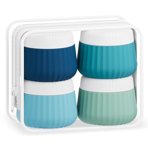 Travel Containers for Toiletries 4 Pack (4 Count)