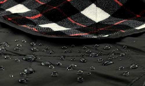 Waterproof 350 GSM Fleece or Sherpa Stadium Blanket