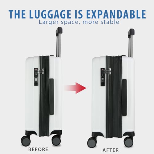 Carry On Luggage Suitcase Rolling Luggage