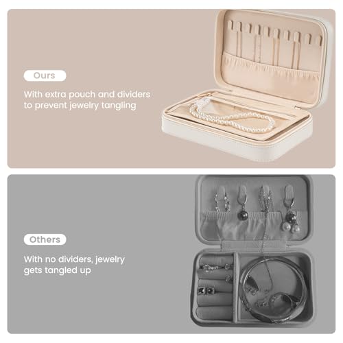 Travel Jewelry Case for Women Girls