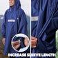 Hooded Rain Poncho for Adult Waterproof Lightweight Raincoat