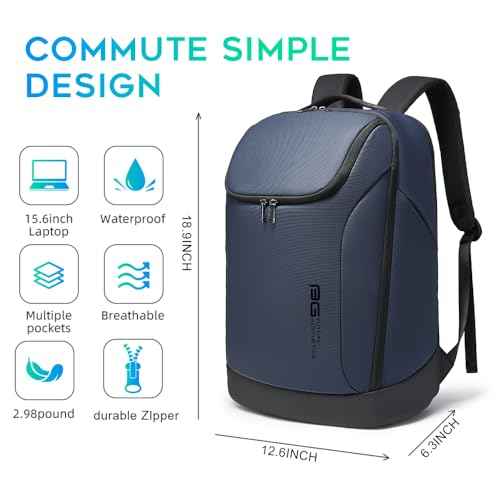 Business Commute Backpack Waterproof fit 15.6 Inch adopt in Commute