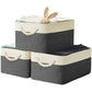 15.7" x 12" Wide & Low Fabric Storage Bin (3 Count)