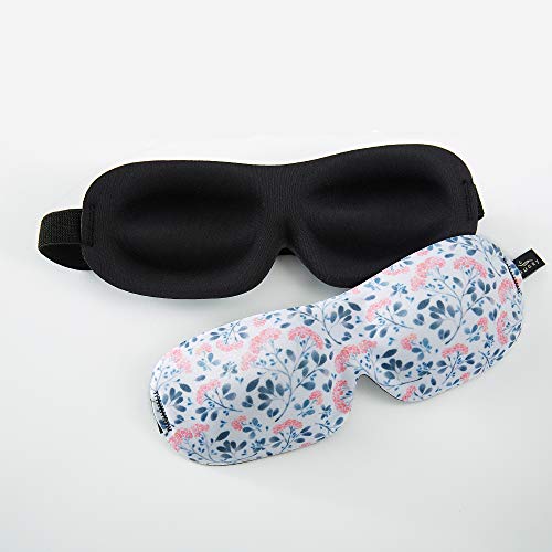 40 Blinks No Pressure Printed Eye Mask for Travel & Sleep