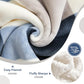 Sherpa Fleece Throw Blanket 80" x 90" Full