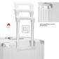 Super Large Aluminum Frame Checked Zipperless Luggage