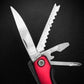 11-in-1 Multitool Pliers - Stainless Steel Pocket Knife with Pliers, Screwdriver & Bottle Opener - Aluminum Handle EDC Knives for Survival, Camping, Hunting, Hiking - Gift for Men Women(Silver)