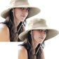 Safari Hat for Men Sun Hats for Women UV Protection UPF 50+ Fishing (2 Count)