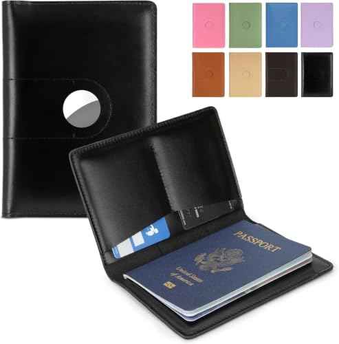 Full Grain Leather Passport Holder Cover for Men and Women Travel